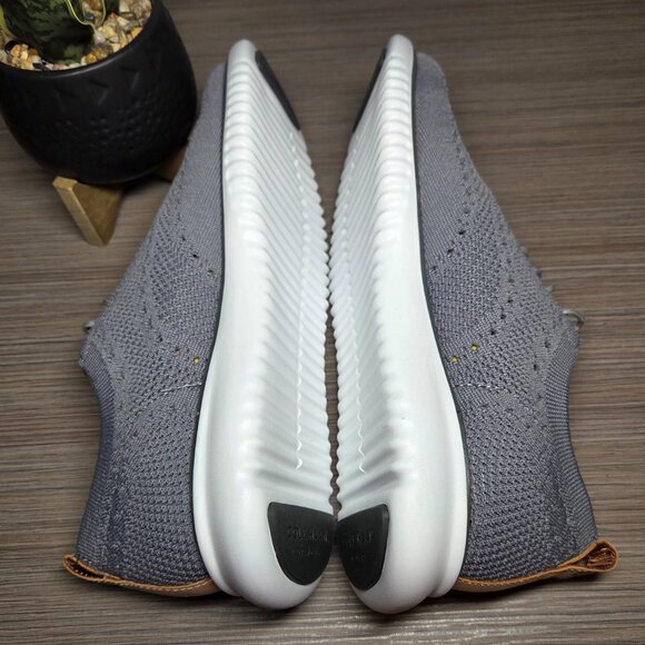 New!! Cole Haan 2.ZERØGRAND Stitchlite Sneakers 8.5M White Ironstone Lightweight - Picture 6 of 11